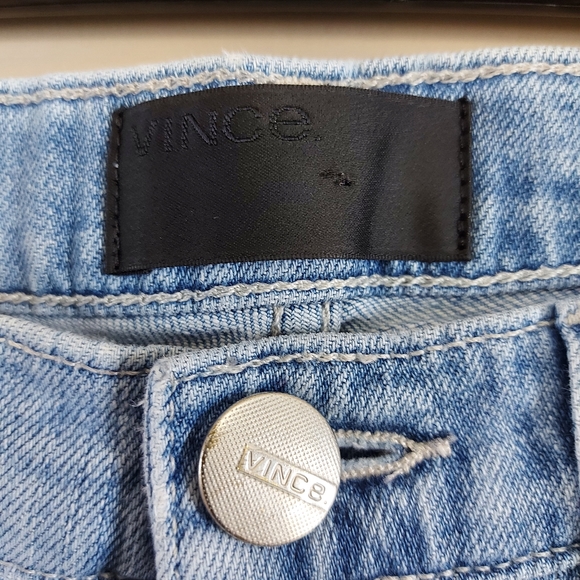 Vince Mason relaxed rolled Ombre skinny Jeans size 26 - Picture 11 of 14